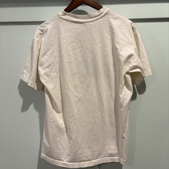 Vtg Chincoteague Island T Shirt Women Large White Single Stitch Ponies Dolphins - Picture 6 of 12